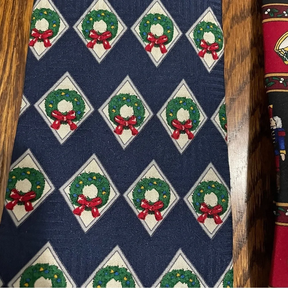 Claybrooke Christmas Holiday Men's Ties Set‎ of 3